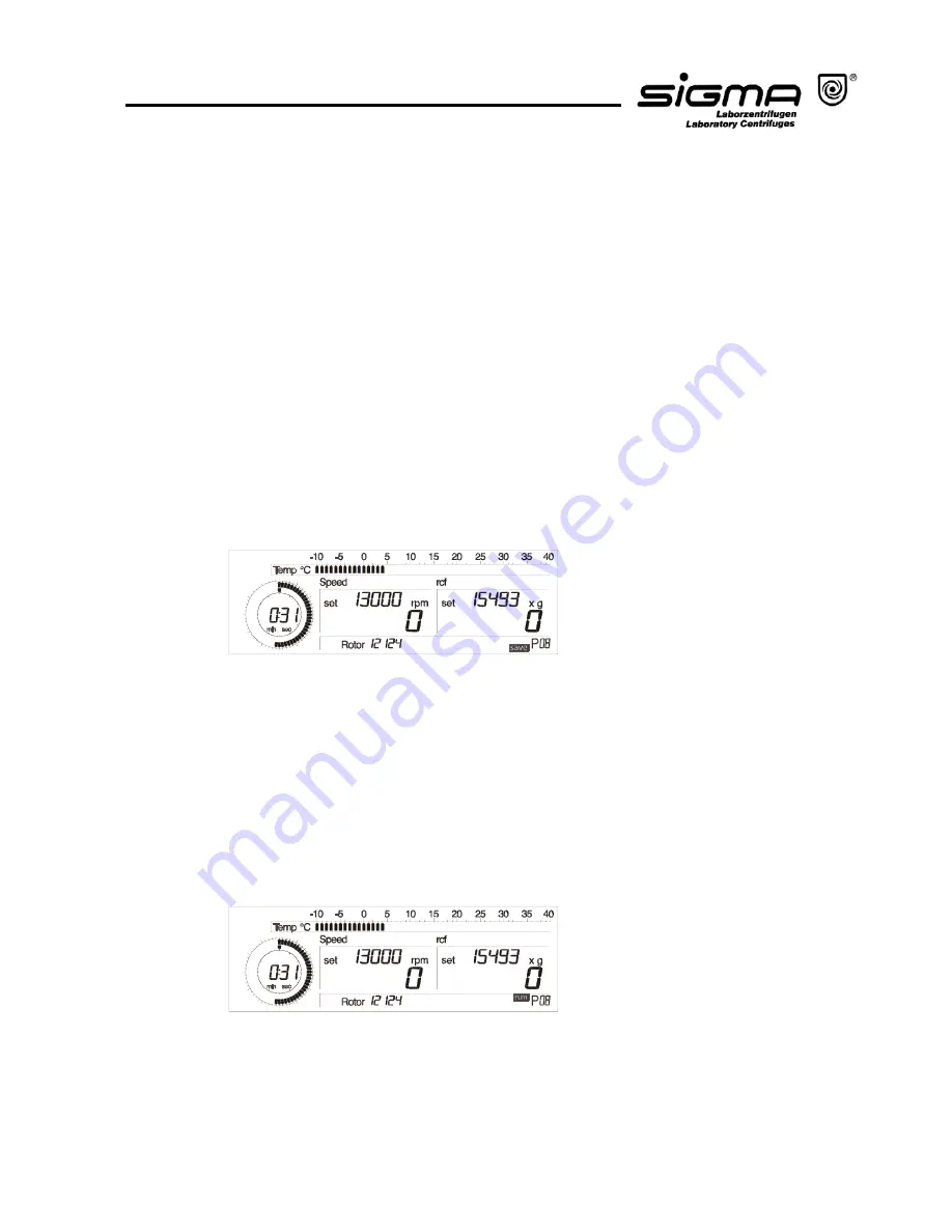 Sigma 1-15PK Operating Manual Download Page 43