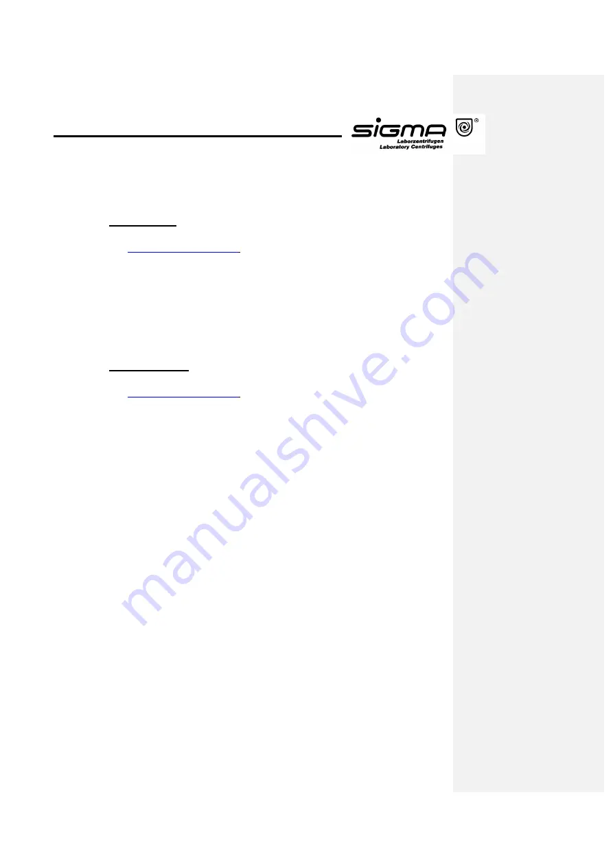 Sigma 10208 Operating Manual Download Page 42