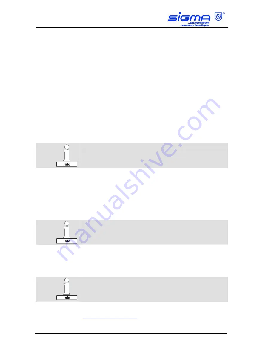 Sigma 3-30K Operating Manual Download Page 70