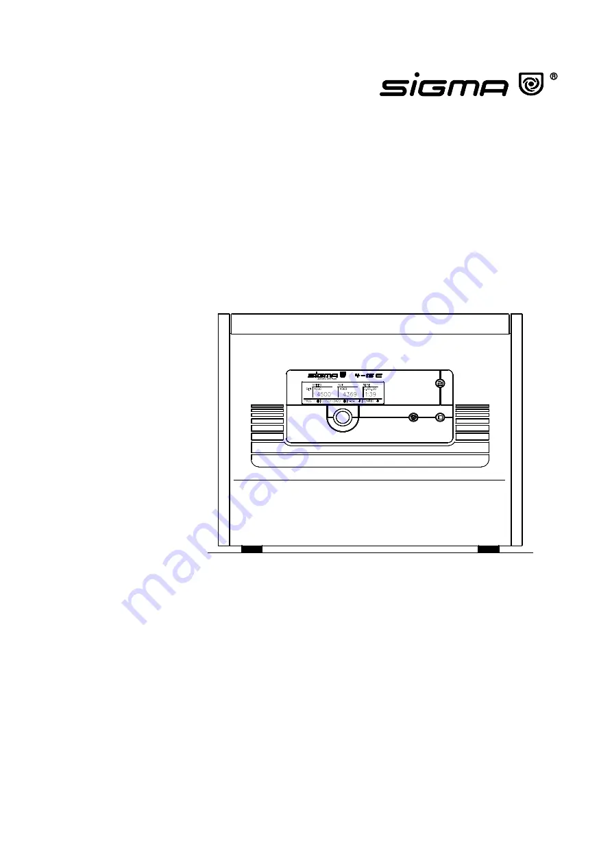 Sigma 4-15C Operating Manual Download Page 1