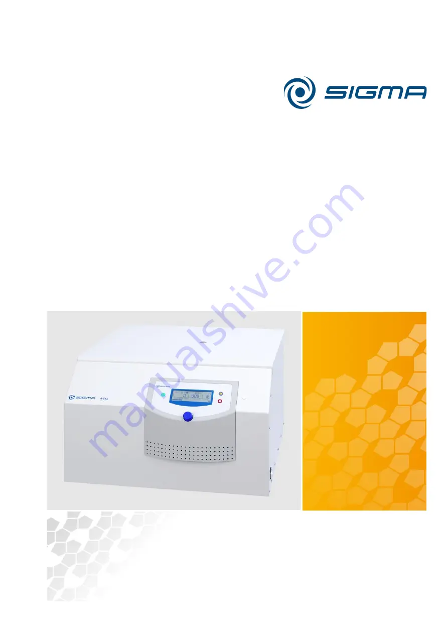 Sigma 4-5KL Operating Manual Download Page 1