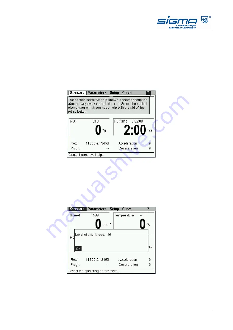 Sigma 6-16HS Operating Manual Download Page 44