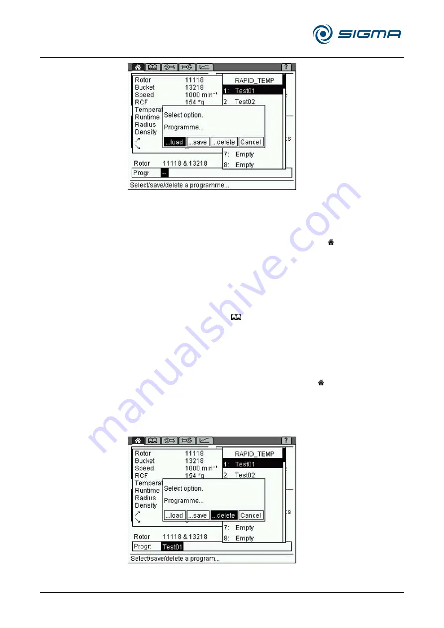 Sigma 6-16KS Operating Manual Download Page 54