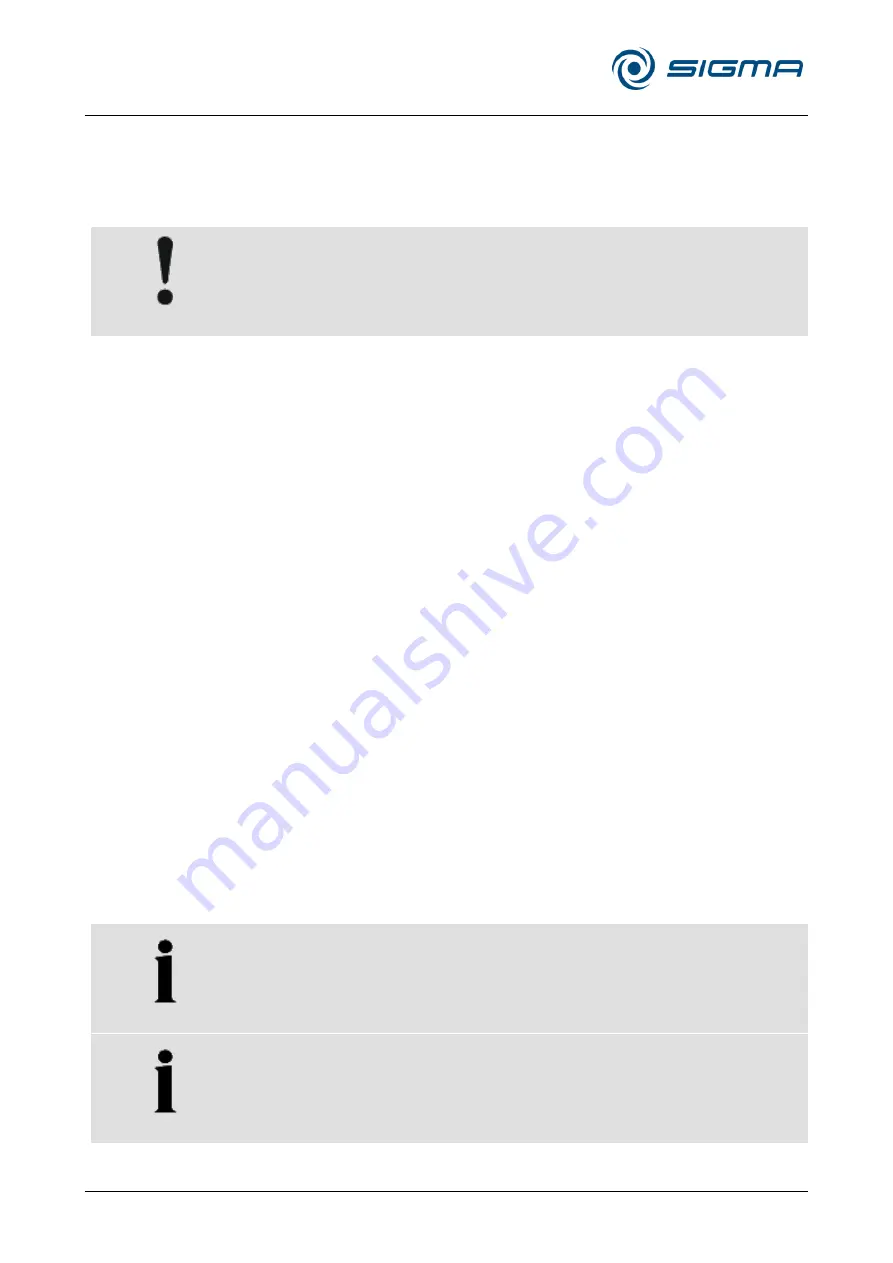 Sigma 6-16S Operating Manual Download Page 34