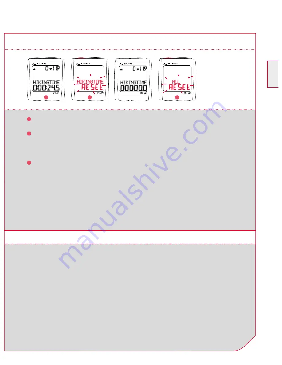 Sigma BC 2209 MHR Manual Download Page 25