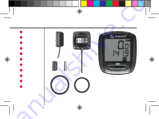 Sigma BIKE COMPUTER 400 Скачать руководство пользователя страница 2