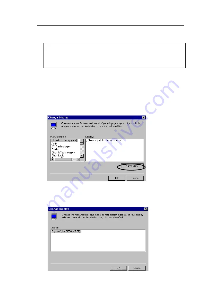 Sigma CYBER 5500 II DVI User Manual Download Page 13