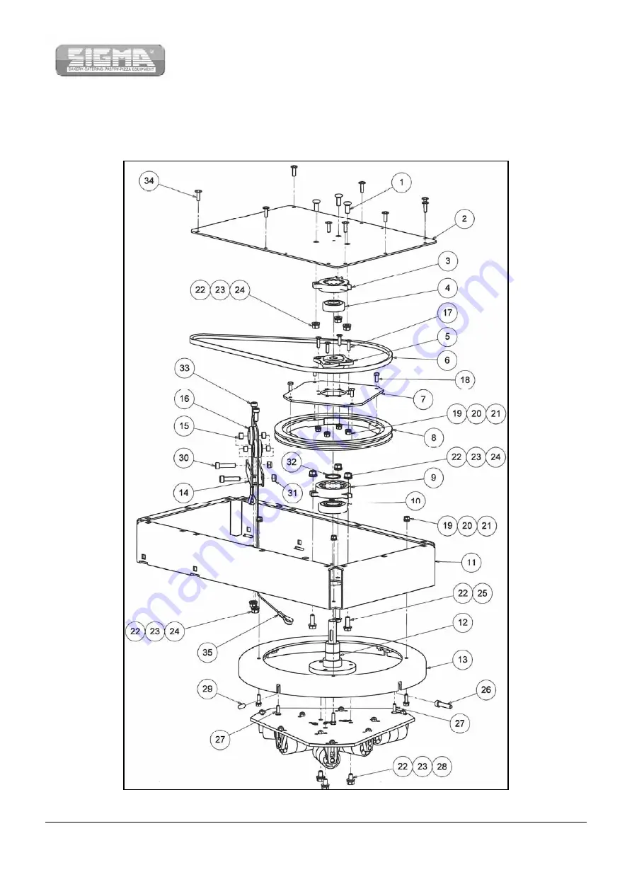 Sigma SPRIZZA SPZ 40 Instruction, Use And Maintenance Manual Download Page 36