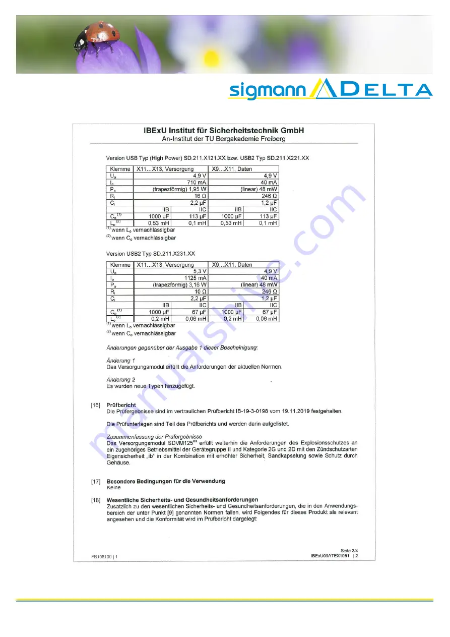 Sigmann DELTA SD161BTex Operating Instructions Manual Download Page 45