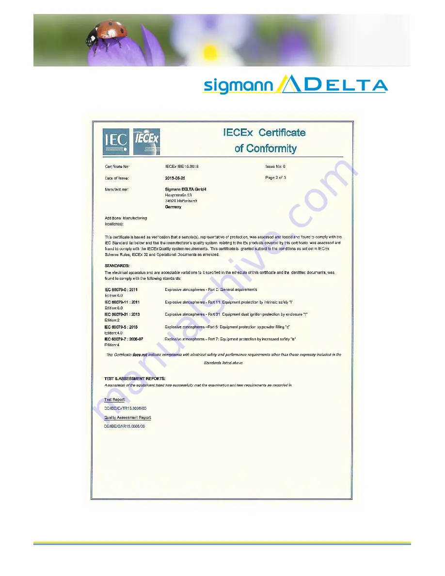 Sigmann DELTA SDVM125ex Скачать руководство пользователя страница 26