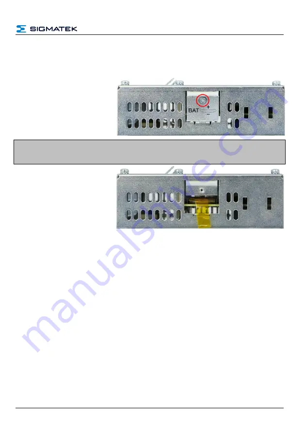 SIGMATEK 01-230-771 Operating Manual Download Page 19