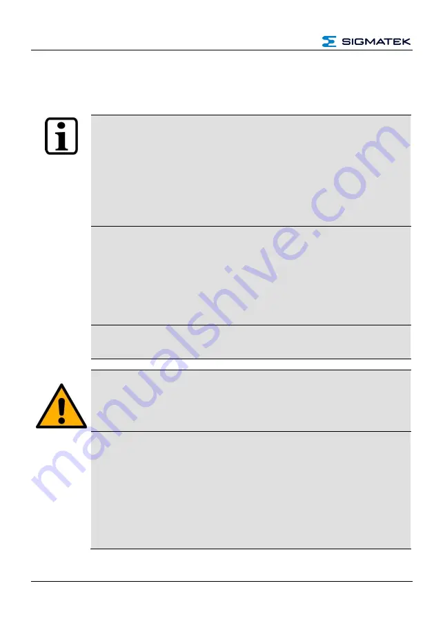 SIGMATEK 12-246-011 Operating Manual Download Page 12