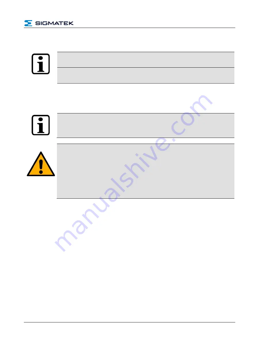 SIGMATEK BWH 001 Technical Manual Download Page 35