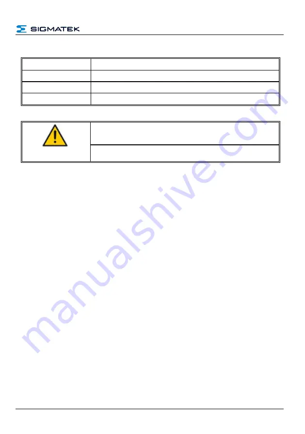 SIGMATEK ETV 0833-3 Operating Manual Download Page 11