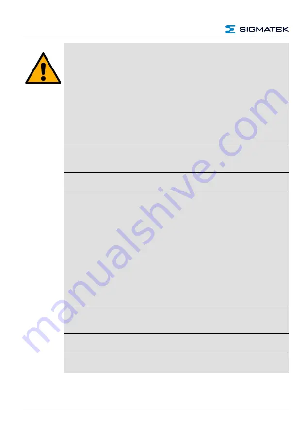 SIGMATEK HGW 1033-3 Technical Manual Download Page 14