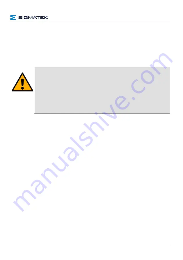 SIGMATEK HGW 1033-3 Technical Manual Download Page 51