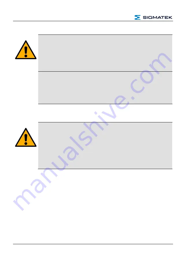 SIGMATEK HGW 1033-3 Скачать руководство пользователя страница 70