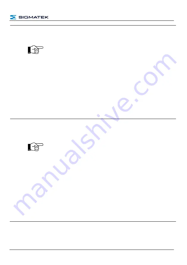 SIGMATEK SCP 111-S Operating Manual Download Page 11