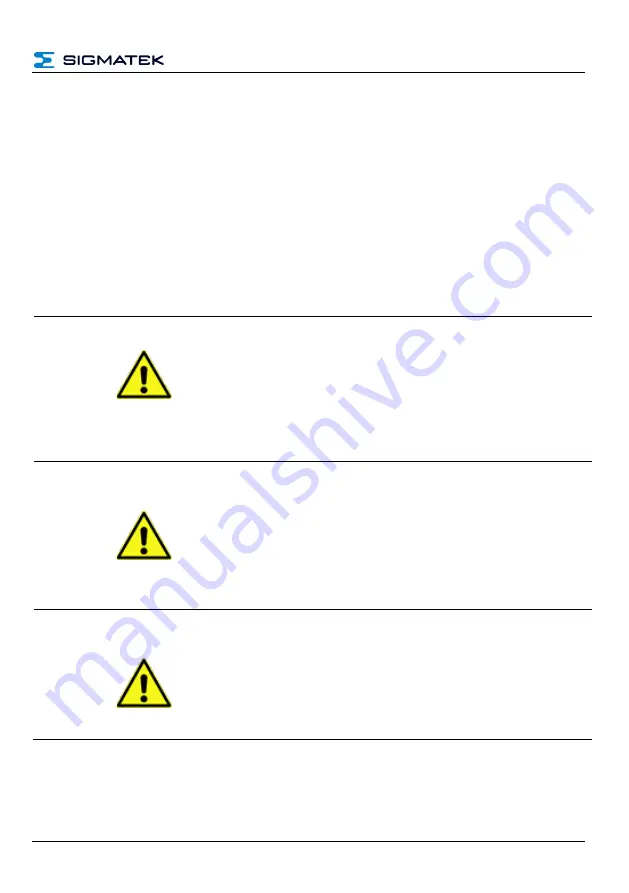 SIGMATEK SCP 211 Operating Manual Download Page 7