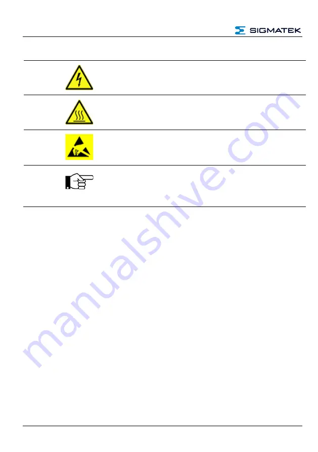 SIGMATEK SCP 211 Operating Manual Download Page 8