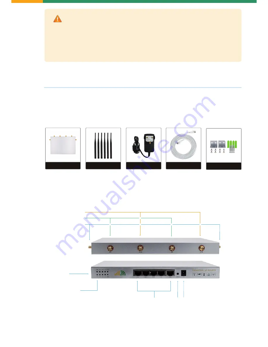 SIGNAL BOOSTER MRE412 Скачать руководство пользователя страница 2