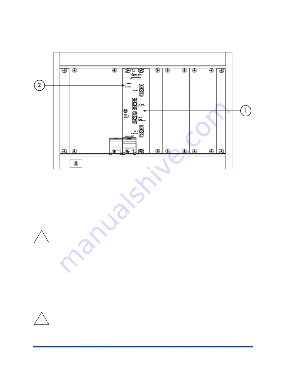 SIGNALCORE SC5305A Operating & Programming Manual Download Page 8