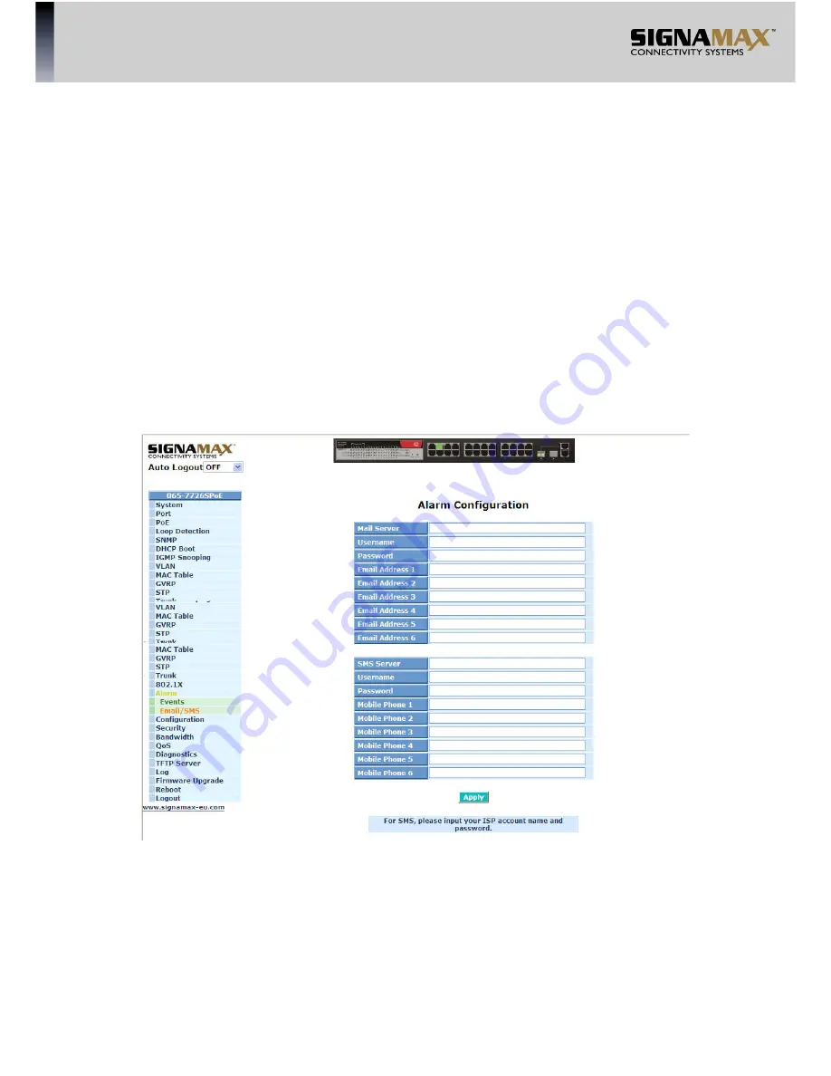 SignaMax 065-7726SPOE User Manual Download Page 118