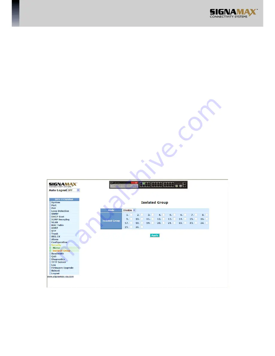 SignaMax 065-7726SPOE User Manual Download Page 125