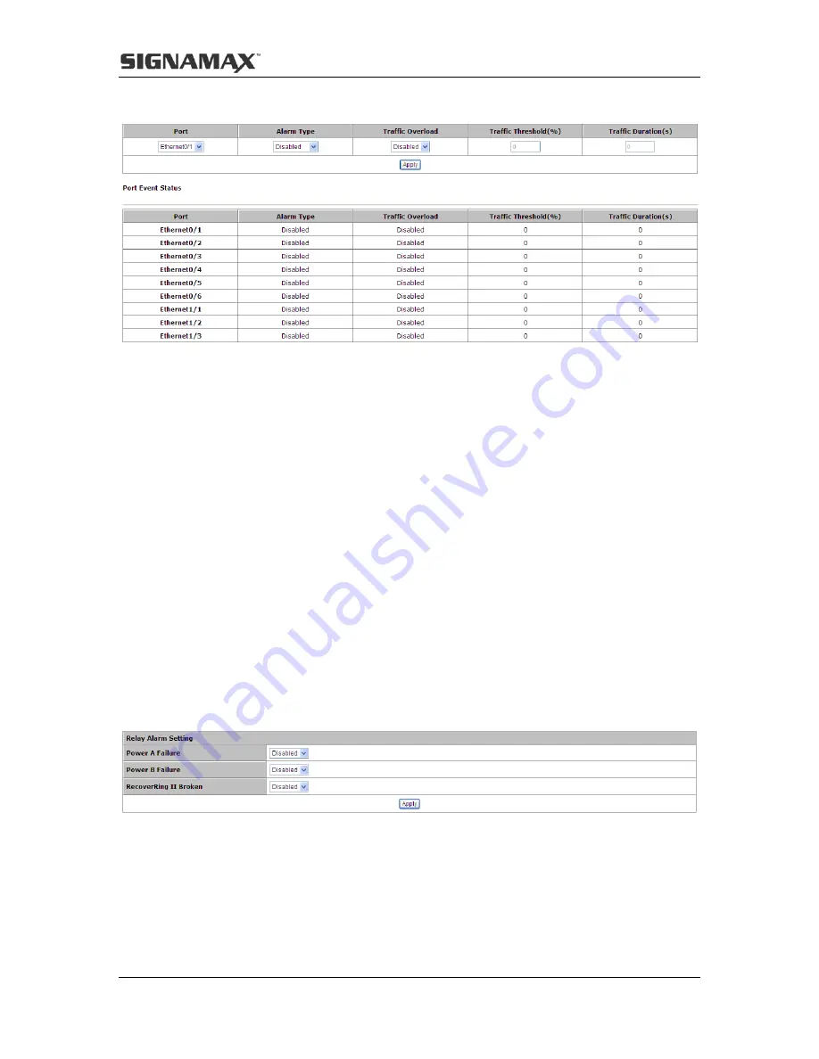 SignaMax 065-7910HPOEP Скачать руководство пользователя страница 82