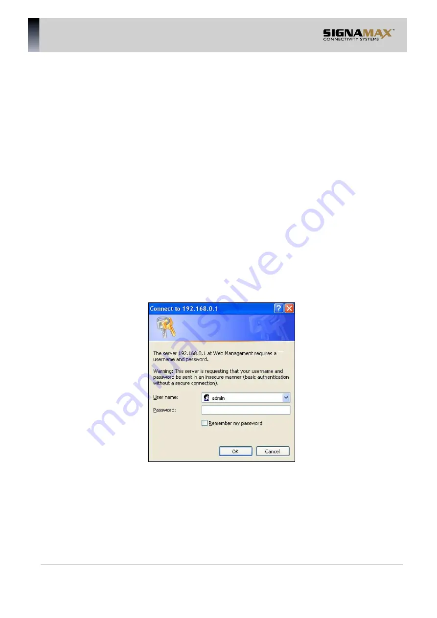 SignaMax 500-7622GE2GS User Manual Download Page 73