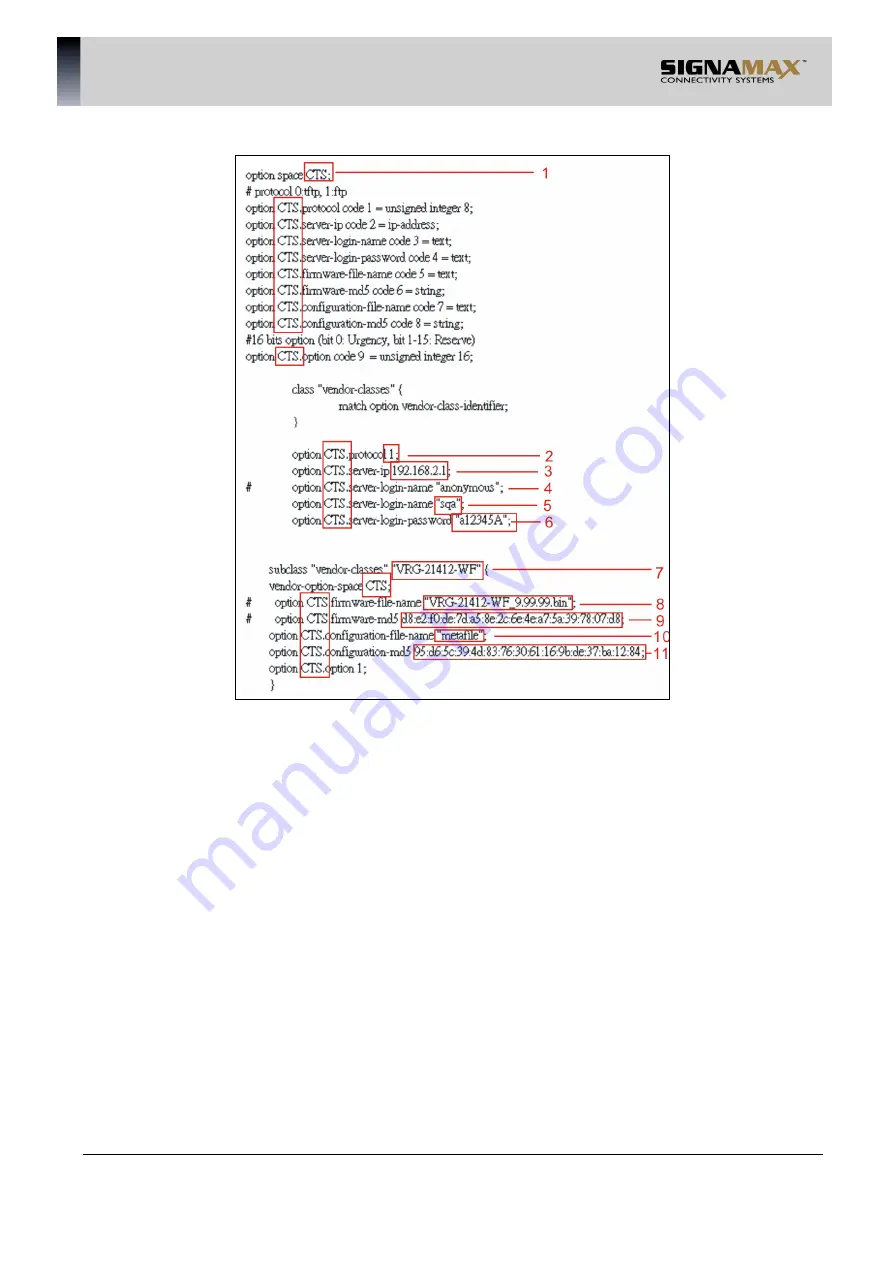 SignaMax 500-7622GE2GS User Manual Download Page 179