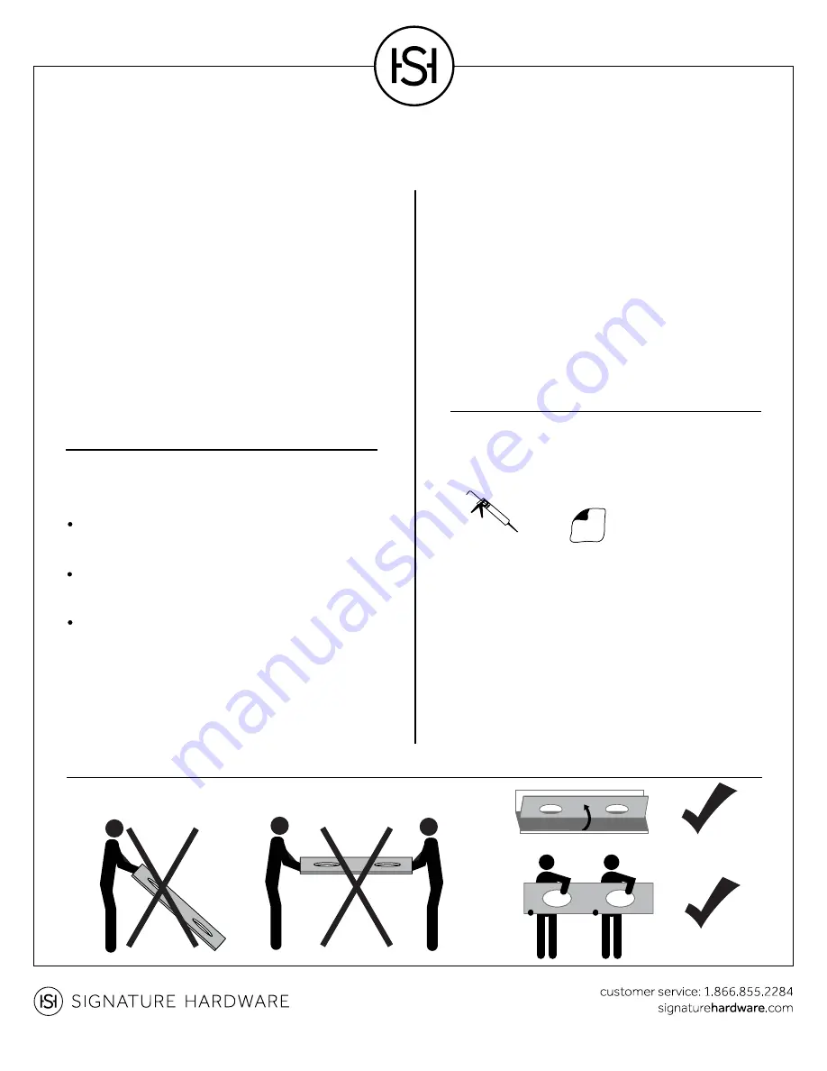 Signature Hardware 459071 Скачать руководство пользователя страница 1