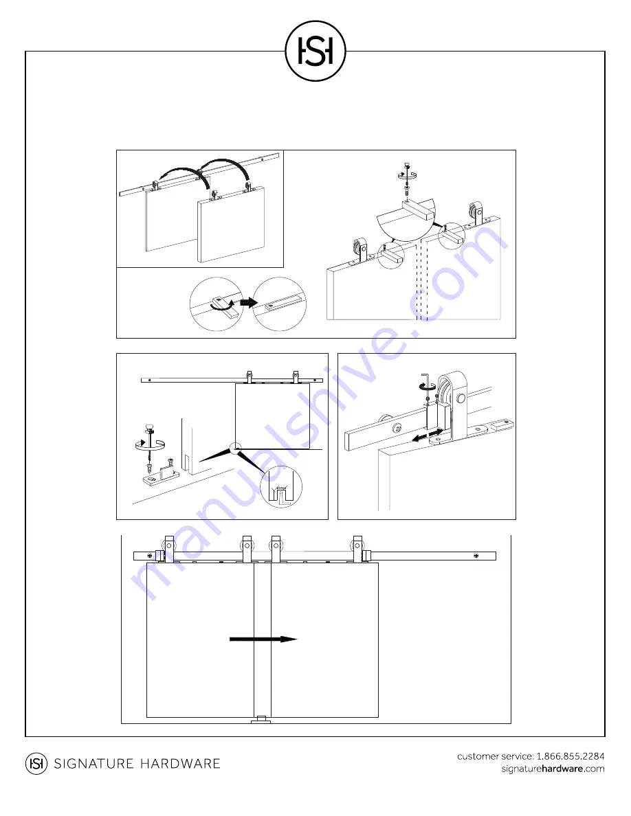 Signature Hardware Battista Cabinet Door Скачать руководство пользователя страница 11