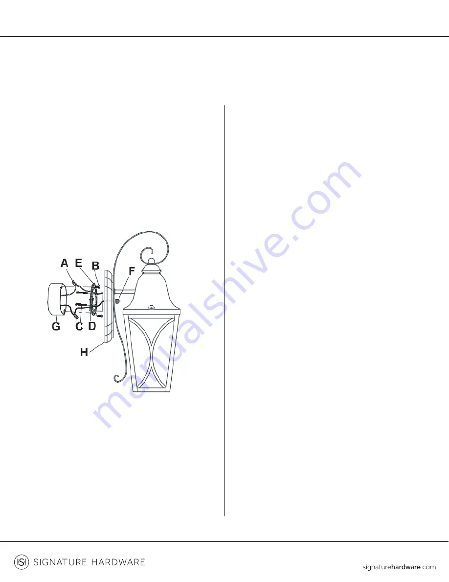 Signature Hardware CARDIGAN 440656 Installation Download Page 3