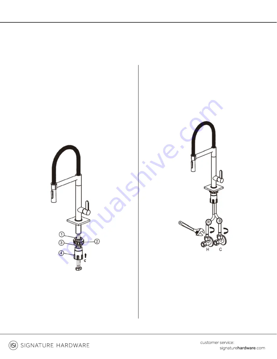 Signature Hardware OCALA 948533 Manual Download Page 2