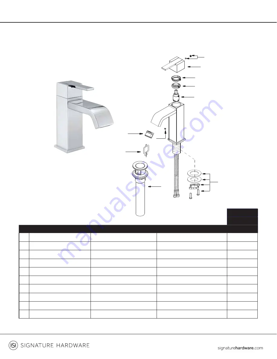 Signature Hardware Rigi 948581 Скачать руководство пользователя страница 5