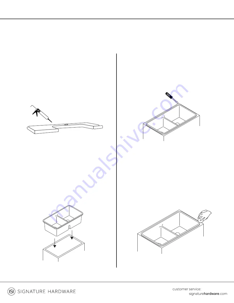 Signature Hardware SHSKDMA1BZ4 Installation Manual Download Page 3