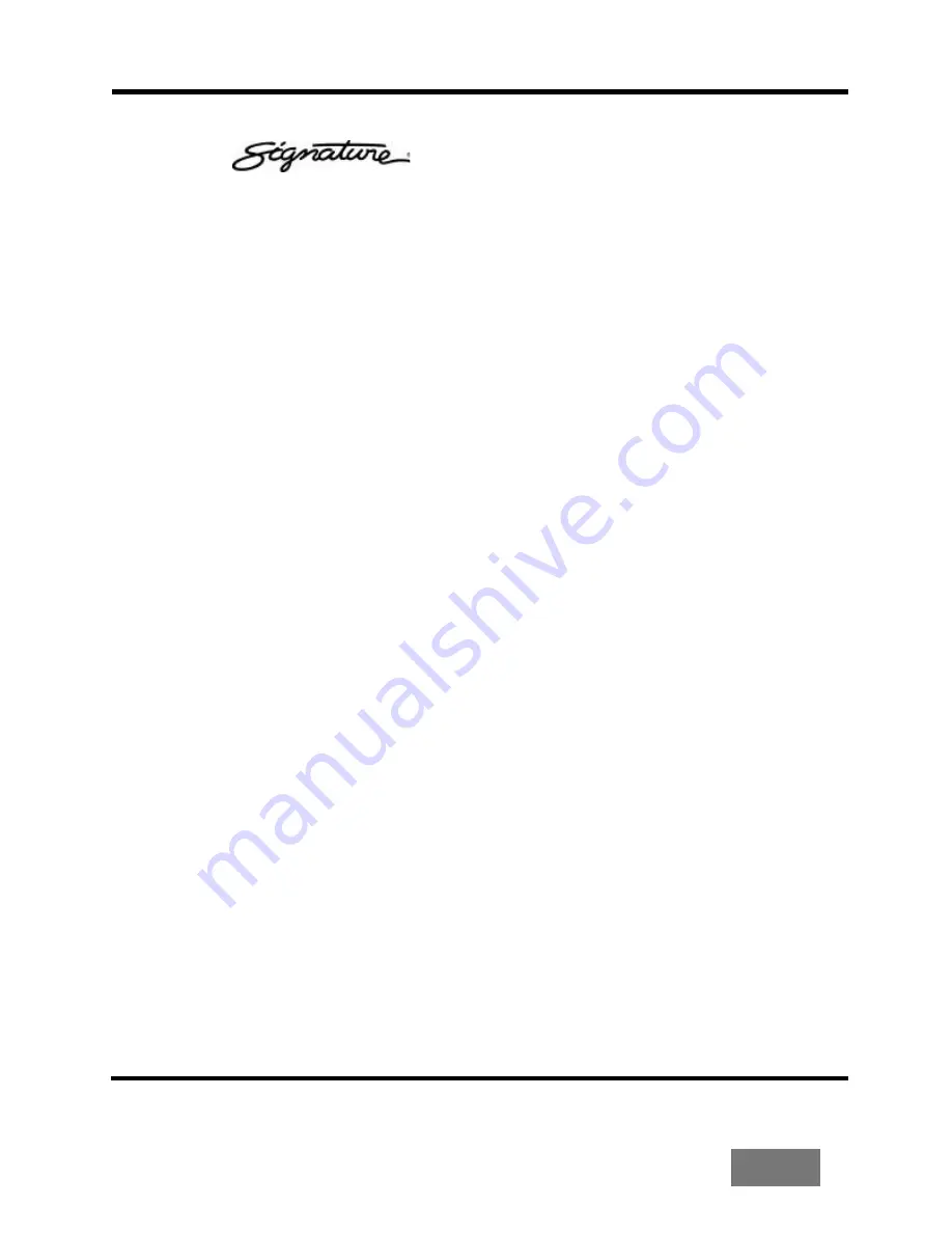 Signature 1100R+ User Manual Download Page 76