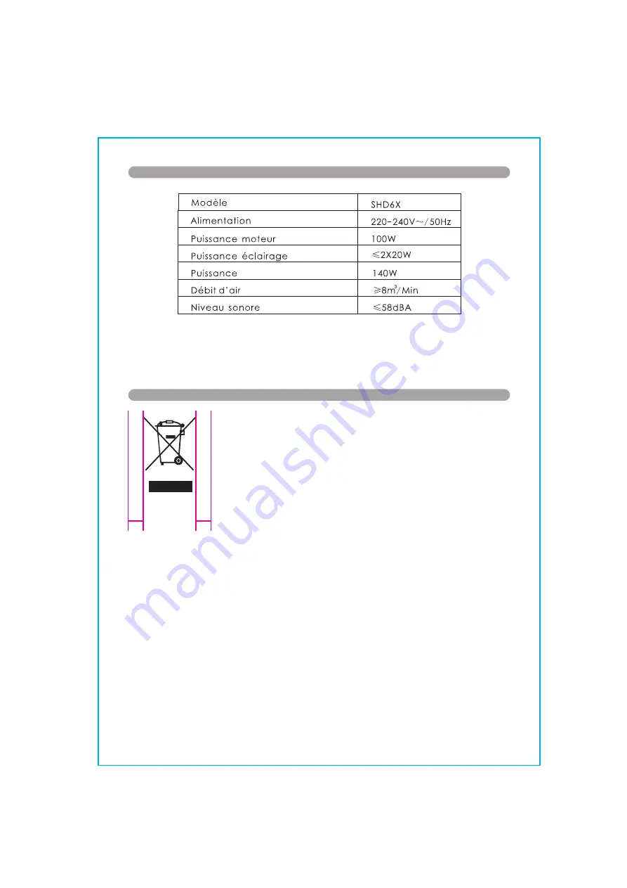 Signature SHD6X Скачать руководство пользователя страница 9