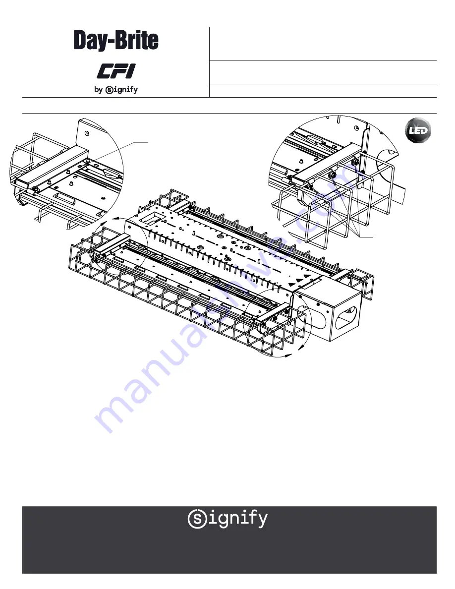 SIGNIFY CFI Day-Brite FBZ Quick Start Manual Download Page 1