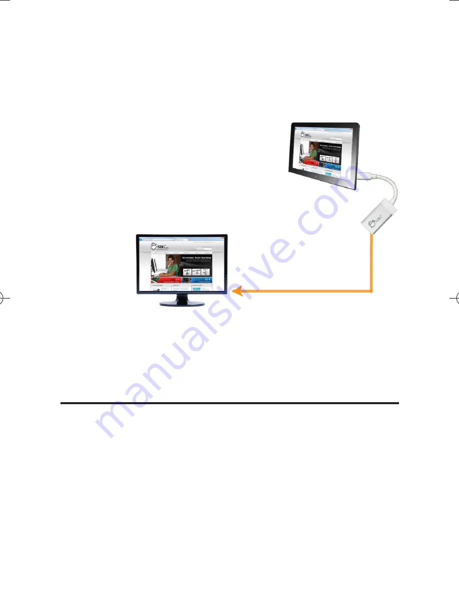 SIIG Aluminum Mini DisplayPort 1.2 to VGA Adapter Converter Скачать руководство пользователя страница 4