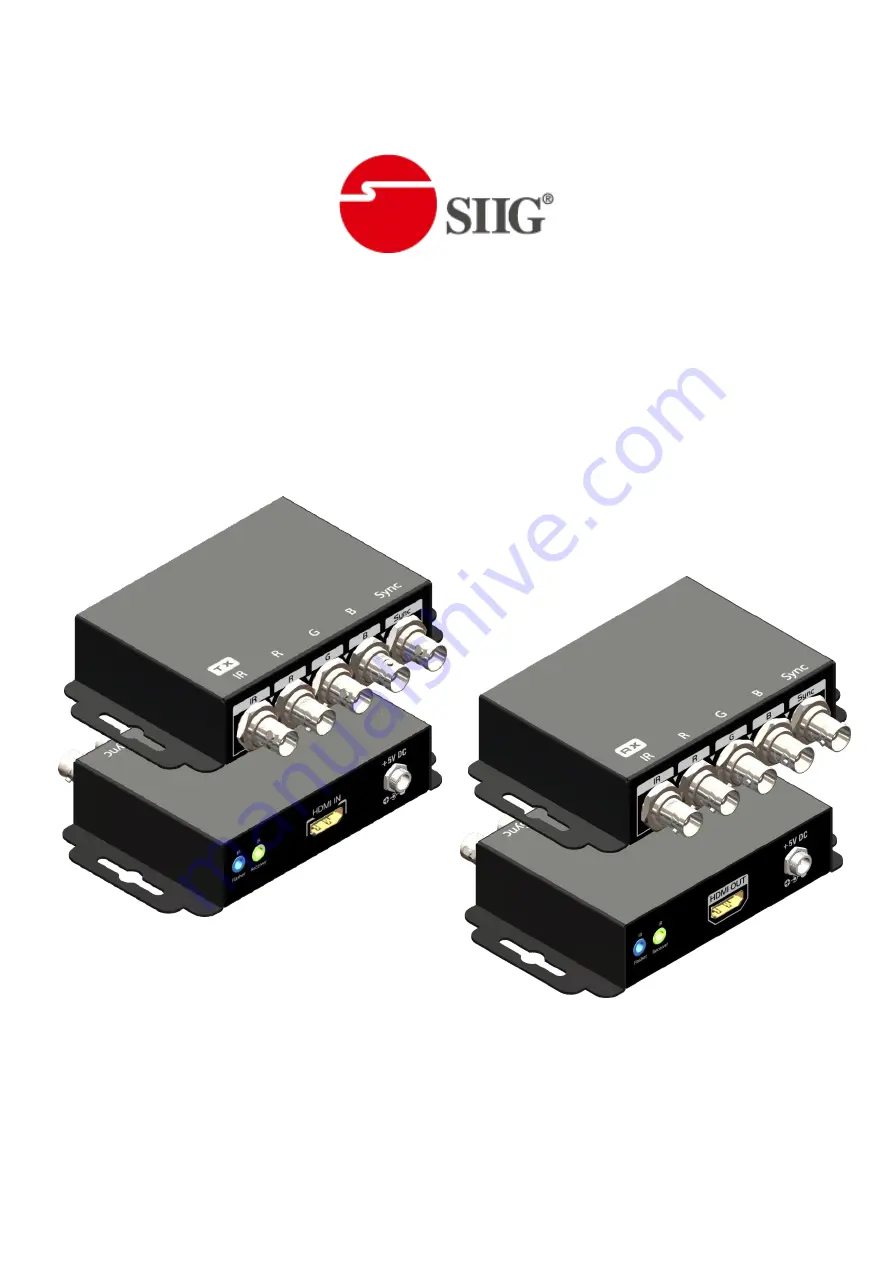 SIIG AV-GM02J3-S1 User Manual Download Page 1