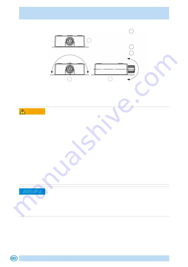 Siko IK360L Translation Of The Original Installation Instructions Download Page 6