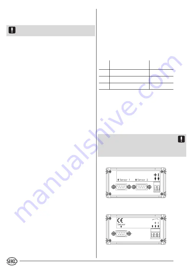 Siko MA01/1 SA04 User Information Download Page 2