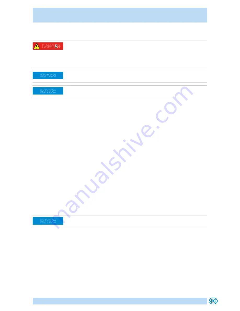 Siko MA564 Installation Instructions Manual Download Page 21