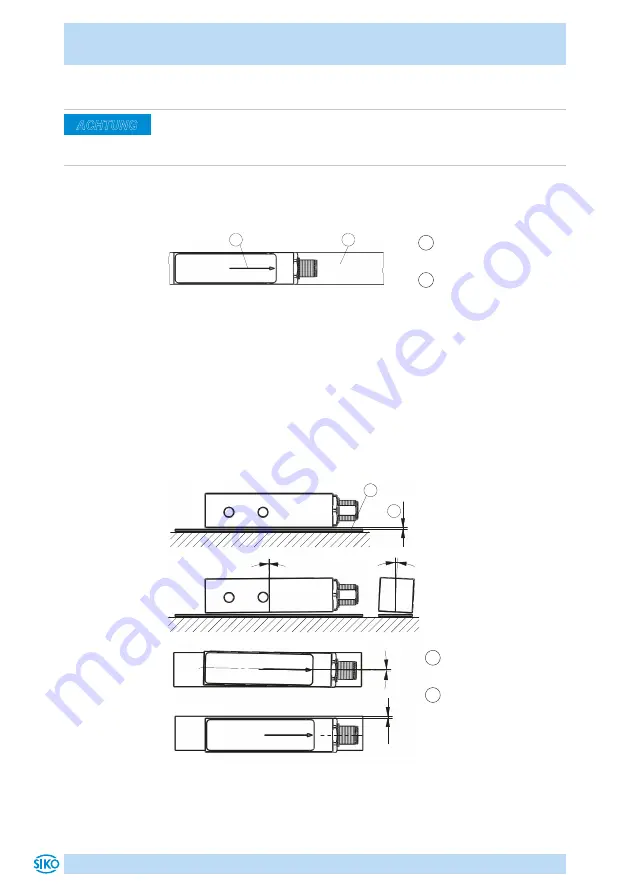 Siko MSA510/1 Installation Instructions Manual Download Page 8