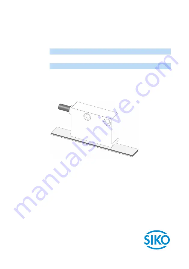 Siko MSK400/1 Скачать руководство пользователя страница 1