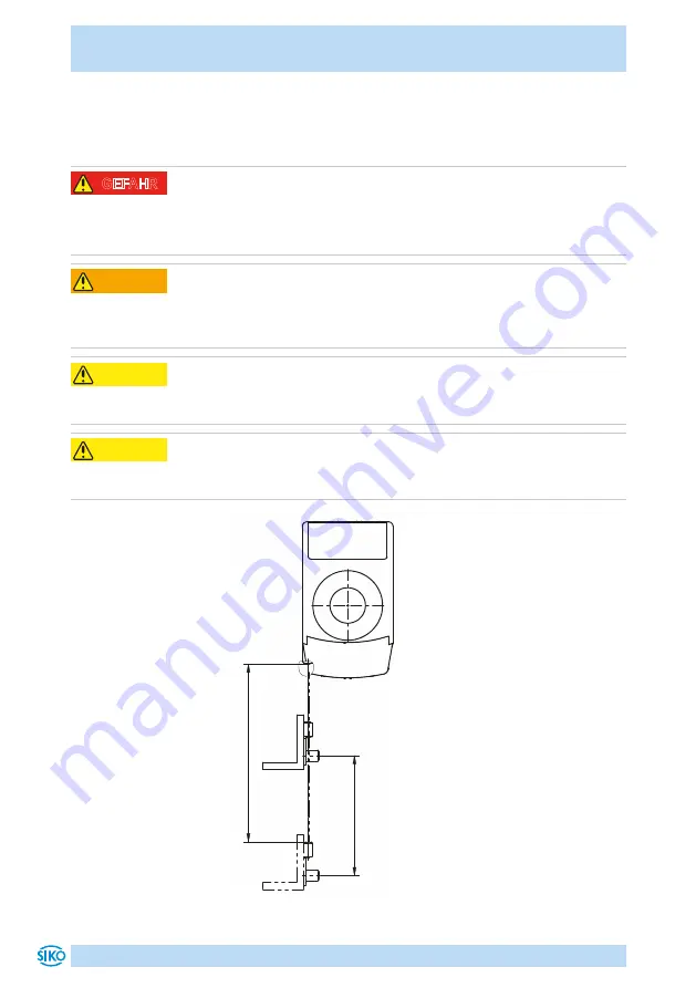 Siko SDE04 Original Installation Instructions Download Page 6