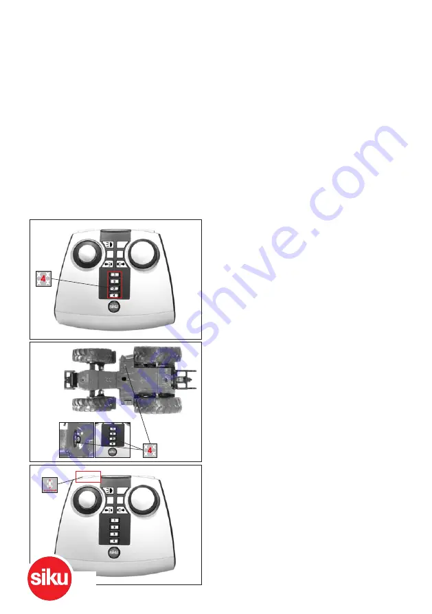 Siku SIKUCONTROL 6701 Operating Instructions Manual Download Page 22