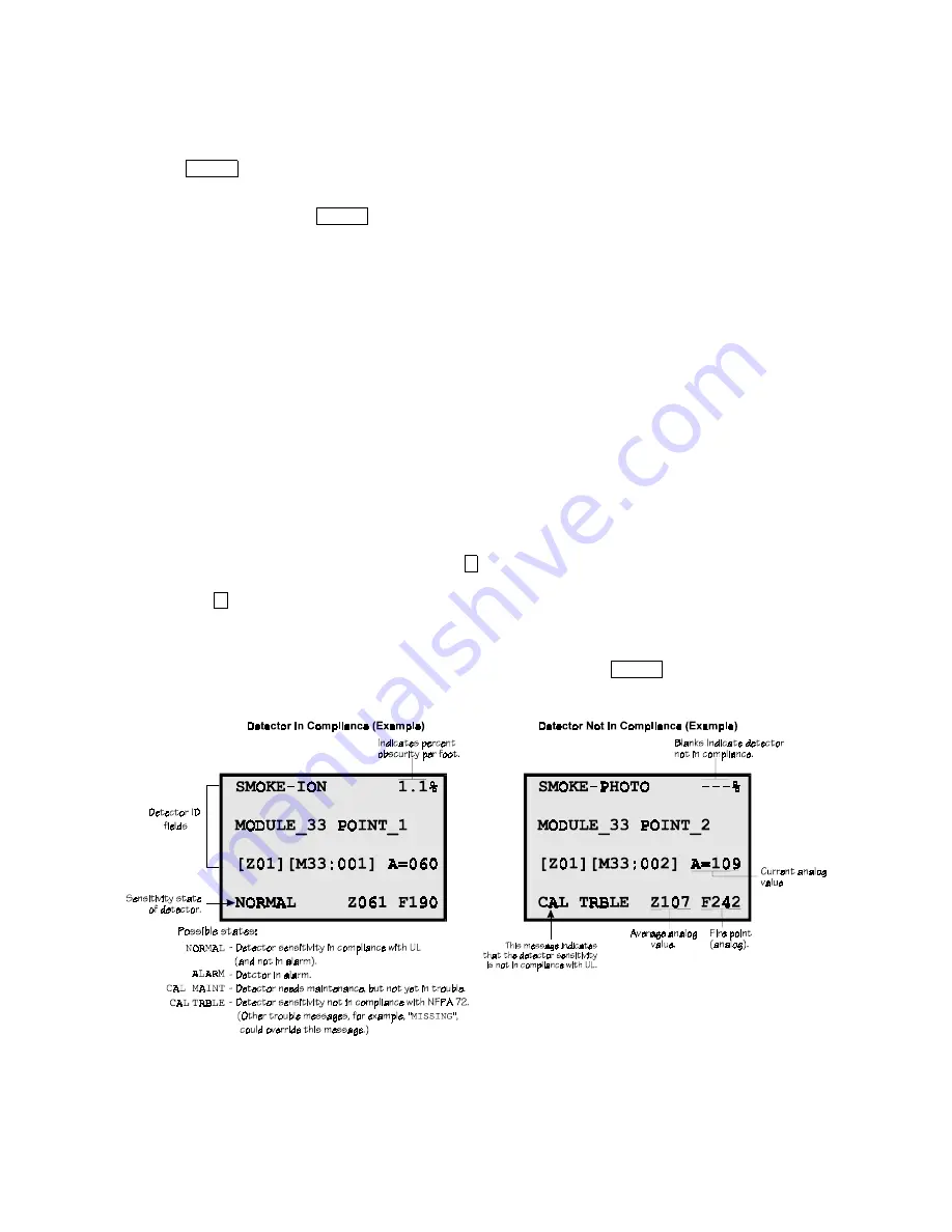 SILENT KNIGHT INTELLIKNIGHT 5820XL Installation Manual Download Page 155